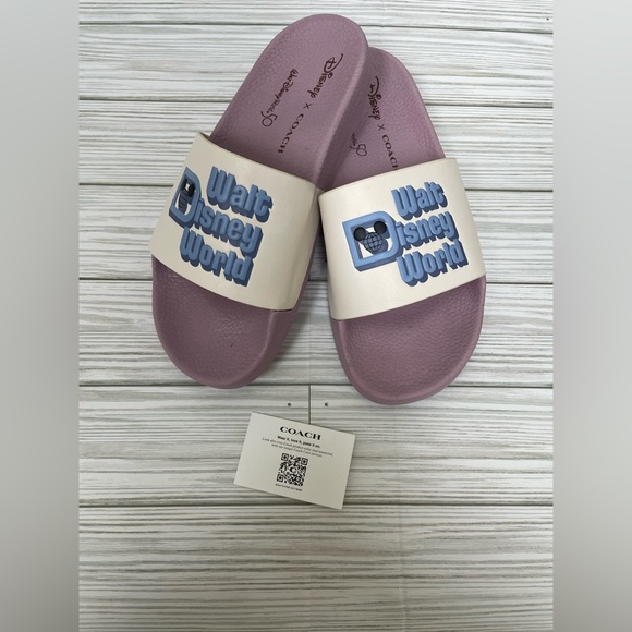 Disney Shoes - Coach Walt Disney World 50th Anniversary Sandals Women Size 7